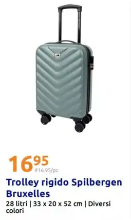 Action Trolley rigido Spilbergen Bruxelles offerta