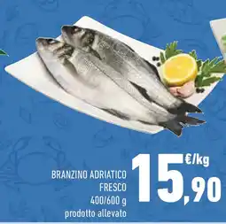 Conad Branzino adriatico fresco offerta