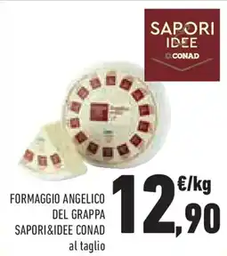 Conad Formaggio angelico del grappa SAPORI&IDEE CONAD offerta