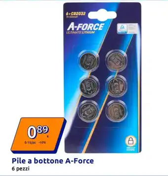 Action Pile a bottone A-Force offerta