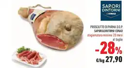 Conad Prosciutto di parma d.o.p. SAPORI&DINTORNI CONAD offerta