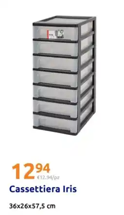 Action Cassettiera Iris offerta
