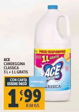 Deco Supermercati Ace candeggina classica offerta