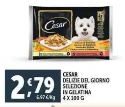 Deco Supermercati Cesar delizie del giorno selezione in gelatina offerta