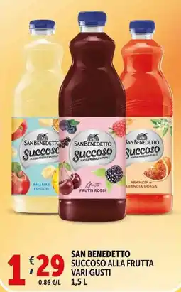 Deco Supermercati San benedetto succoso alla frutta offerta
