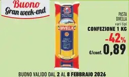 Conad Pasta DIVELLA offerta