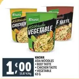Deco Supermercati Knorr asia noodles offerta