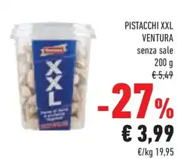 Conad Pistacchi xxl ventura senza sale offerta