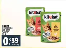 Deco Supermercati Kitekat bocconcini per gatti offerta