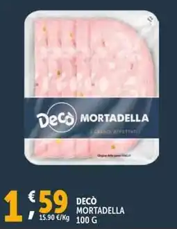 Deco Supermercati Decò mortadella offerta