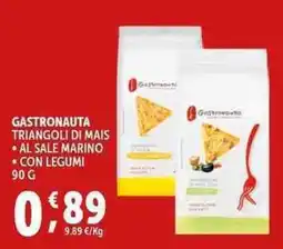 Deco Supermercati Gastronauta triangoli di mais offerta