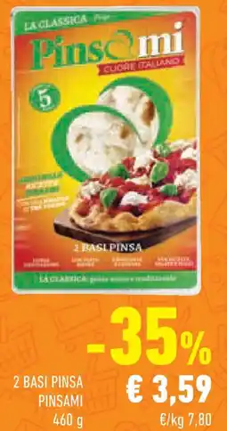 Conad Superstore 2 basi pinsa PINSAMI offerta