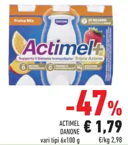 Conad Superstore Actimel DANONE offerta