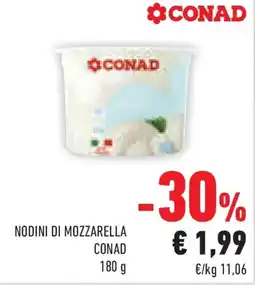 Conad Superstore Nodini di mozzarella CONAD offerta