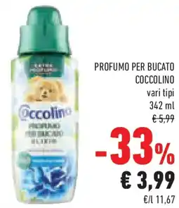 Conad Profumo per bucato COCCOLINO offerta
