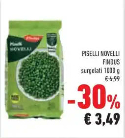 Conad Superstore Piselli novelli FINDUS offerta