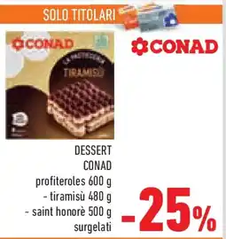 Conad Superstore Dessert CONAD tiramisù offerta