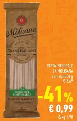 Conad Superstore Pasta integrale LA MOLISANA offerta