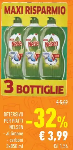 Conad Superstore Detersivo per piatti NELSEN offerta
