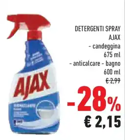 Conad Superstore Detergenti spray AJAX offerta