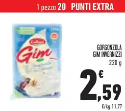 Conad Gorgonzola gim INVERNIZZI offerta