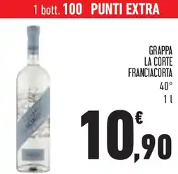 Conad Grappa la corte FRANCIACORTA 40° offerta