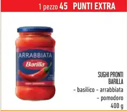 Conad Sughi pronti BARILLA offerta