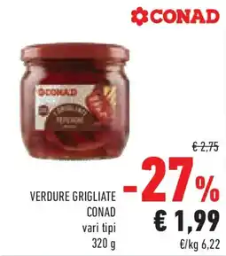 Conad Verdure grigliate CONAD offerta