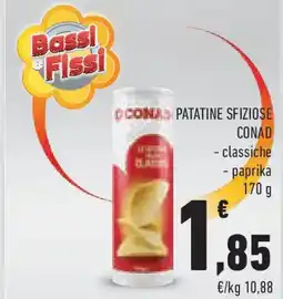 Conad Patatine sfiziose CONAD offerta