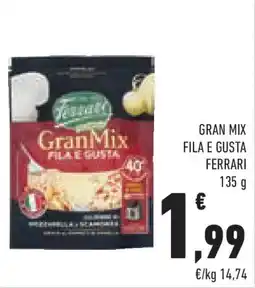 Conad Gran mix fila e gusta FERRARI offerta