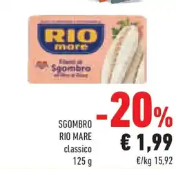 Conad Sgombro RIO MARE offerta