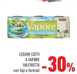 Conad Legumi cotti a vapore VALFRUTTA offerta