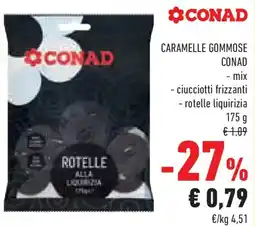 Conad Caramelle gommose CONAD offerta
