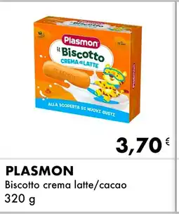 Iper Tosano PLASMON Biscotto crema latte/cacao offerta