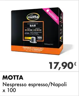 Iper Tosano MOTTA Nespresso espresso/Napoli x 100 offerta