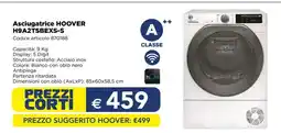 Esselunga Asciugatrice HOOVER H9A2TSBEXS-S offerta