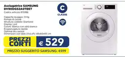 Esselunga Asciugatrice SAMSUNG DV90DG52A0TEET offerta