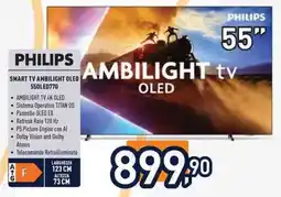 Unieuro PHILIPS SMART TV AMBILIGHT OLED 550LED770 offerta