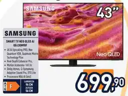 Unieuro SAMSUNG SMART TV NEO QLED AI QE43QN90F offerta