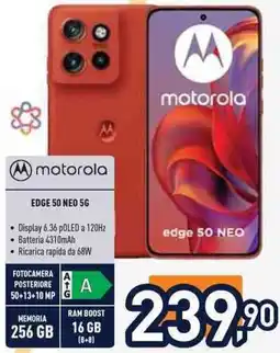 Unieuro motorola EDGE 50 NEO 5G offerta