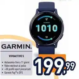 Unieuro Garmin vivoactive 5 offerta