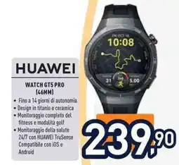 Unieuro Huawei watch GT5 pro (46mm) offerta