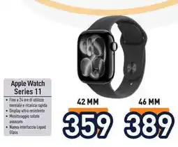 Unieuro Apple Watch Series 11 42 MM offerta