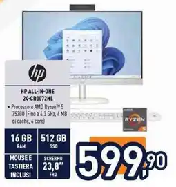 Unieuro HP ALL-IN-ONE 24-CR0072NL offerta