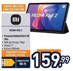 Unieuro Xiaomi REDMI PAD 2 offerta