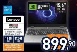 Unieuro Lenovo LOQ GAMING 83JE0OBTIX offerta