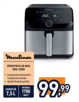 Unieuro Moulinex FRIGGITRICE AD ARIA MOD. EZ855 offerta