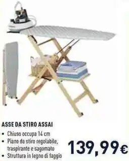 Unieuro Asse da stiro assai offerta