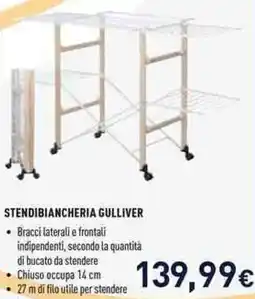Unieuro Stendibiancheria gulliver offerta
