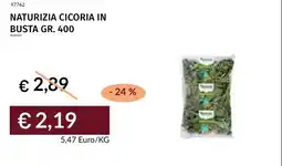Prezzemolo e Vitale Naturizia cicoria in busta offerta